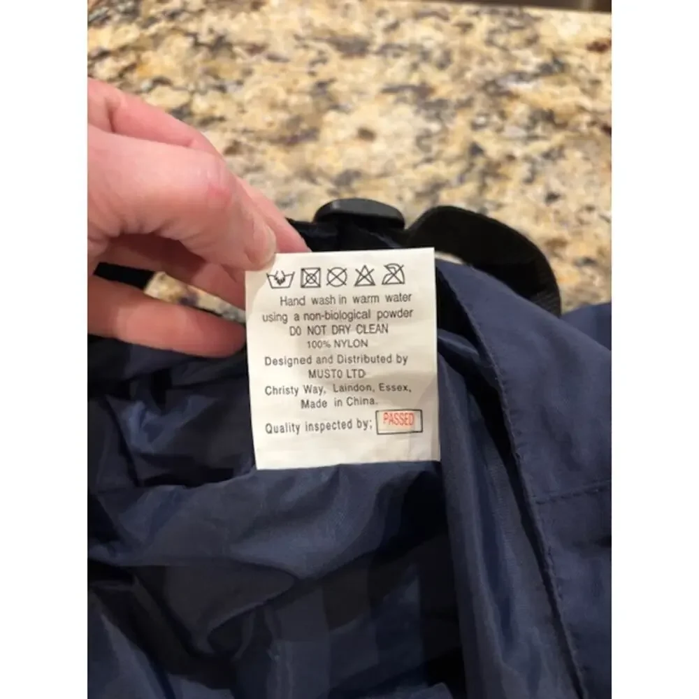 Musto Yachting Waterproof Bibs Overalls Youth Medium Outdoor Sailing Boating